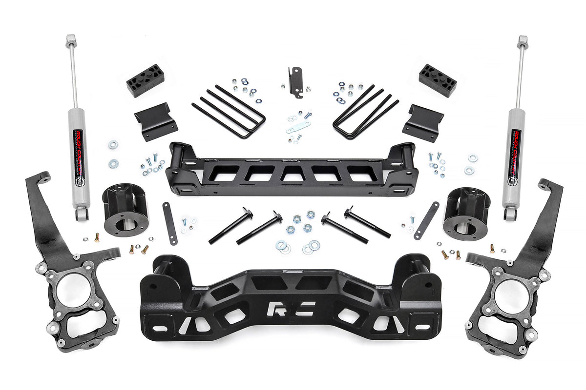 Rough Country 4 Inch Lift Kit | Ford F-150 2WD (2011-2014)