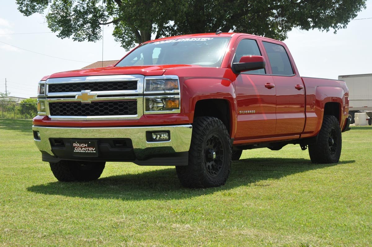 Rough Country N3 Leveling Struts | 2 Inch | Loaded Strut | Chevy/GMC 1500 Truck & SUV (07-14)