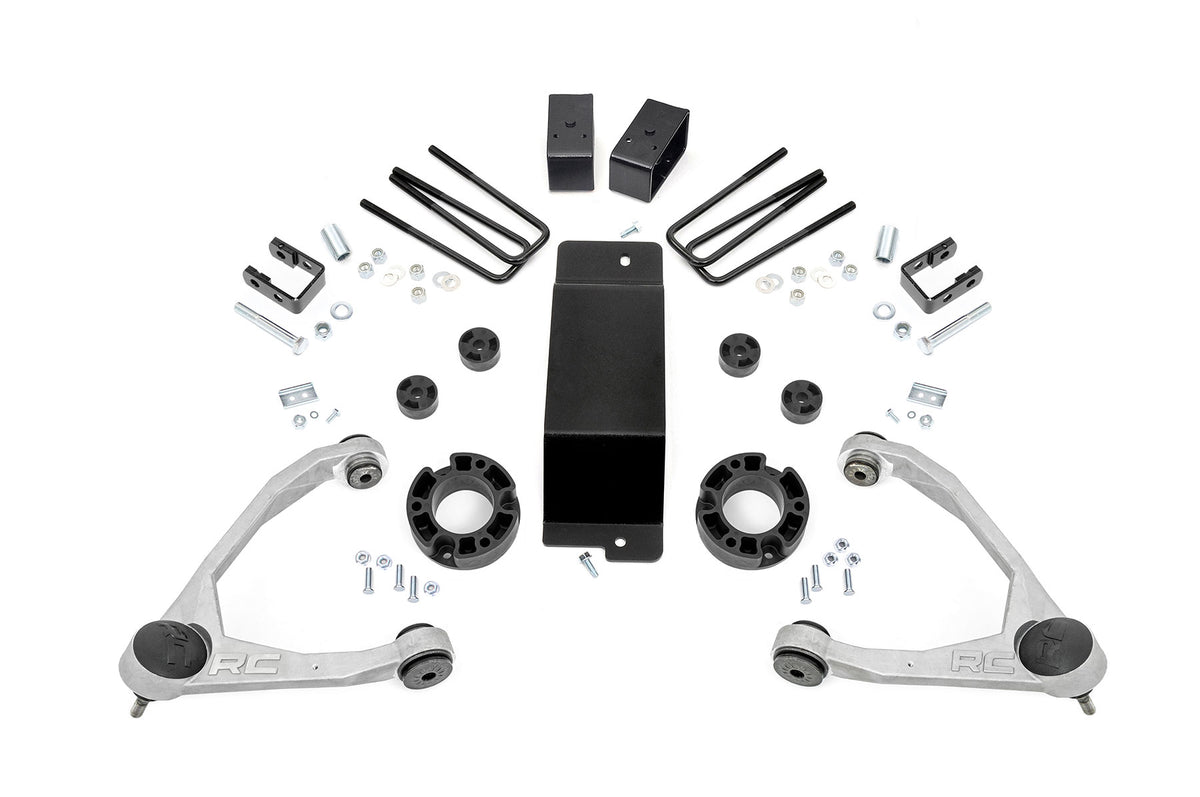 Rough Country 3.5 Inch Lift Kit | Mag-ride | Alu/Cast Steel | GMC Sierra 1500 Denali (14-16)