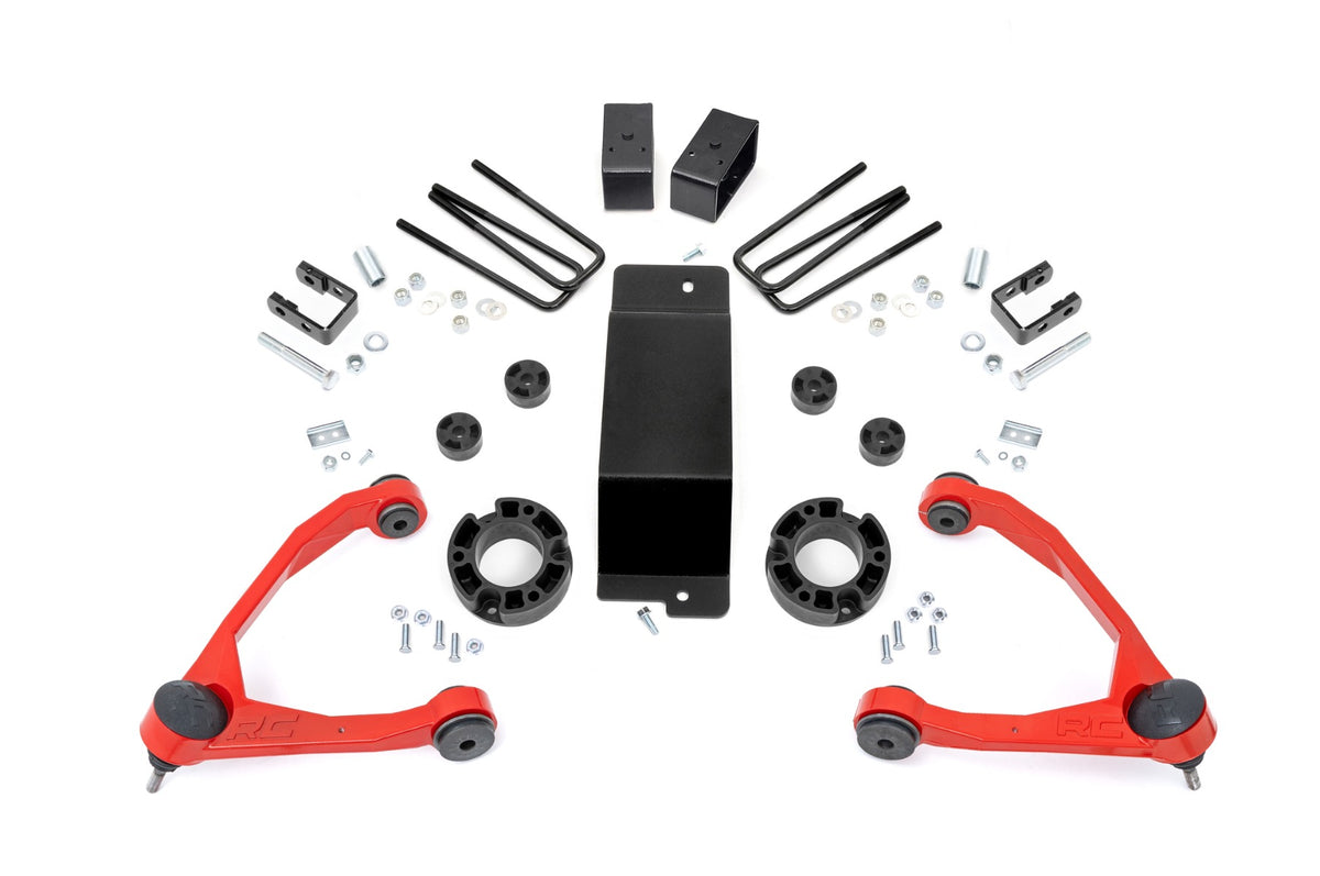 Rough Country 3.5 Inch Lift Kit | Mag-ride | Alu/Cast Steel | GMC Sierra 1500 Denali (14-16)
