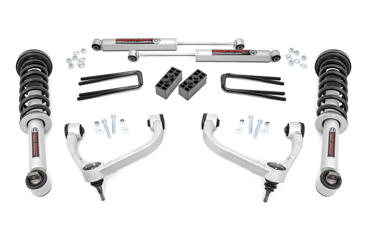 Rough Country 3 Inch Lift Kit | Ford F-150 4WD (2014-2020)