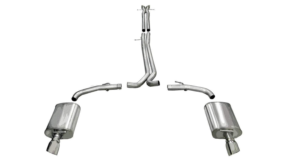 CORSA Sport Cat-Back for 2010-2019 Ford Taurus SHO 3.5L V6 Turbo (14315)