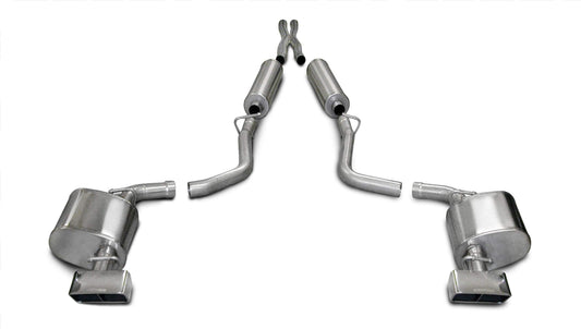 CORSA Xtreme 2.5 in Cat-Back GTX Tips for 2009-2010 Dodge Challenger R/T 5.7L V8 Auto (14436)