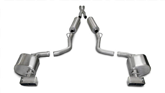 CORSA Xtreme 2.5 in Cat-Back GTX Tips for 2009-2010 Dodge Challenger R/T 5.7L V8 Manual (14437)