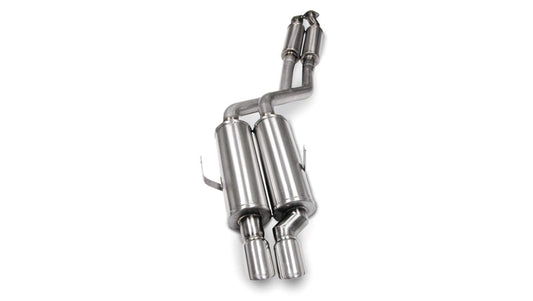 CORSA Sport 2.25 in Cat-Back 3.0 in Twin Tips for 1992-1999 BMW 325i/is 2.5L E36 - Coupe (14553)