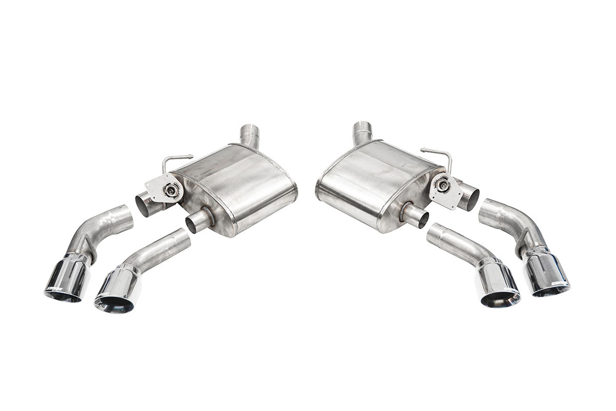 CORSA Valved Axle-Back 4.0 in Pro-Series Quad Tips for 2017-2024 Chevrolet Camaro ZL1 6.2L V8 (14789)