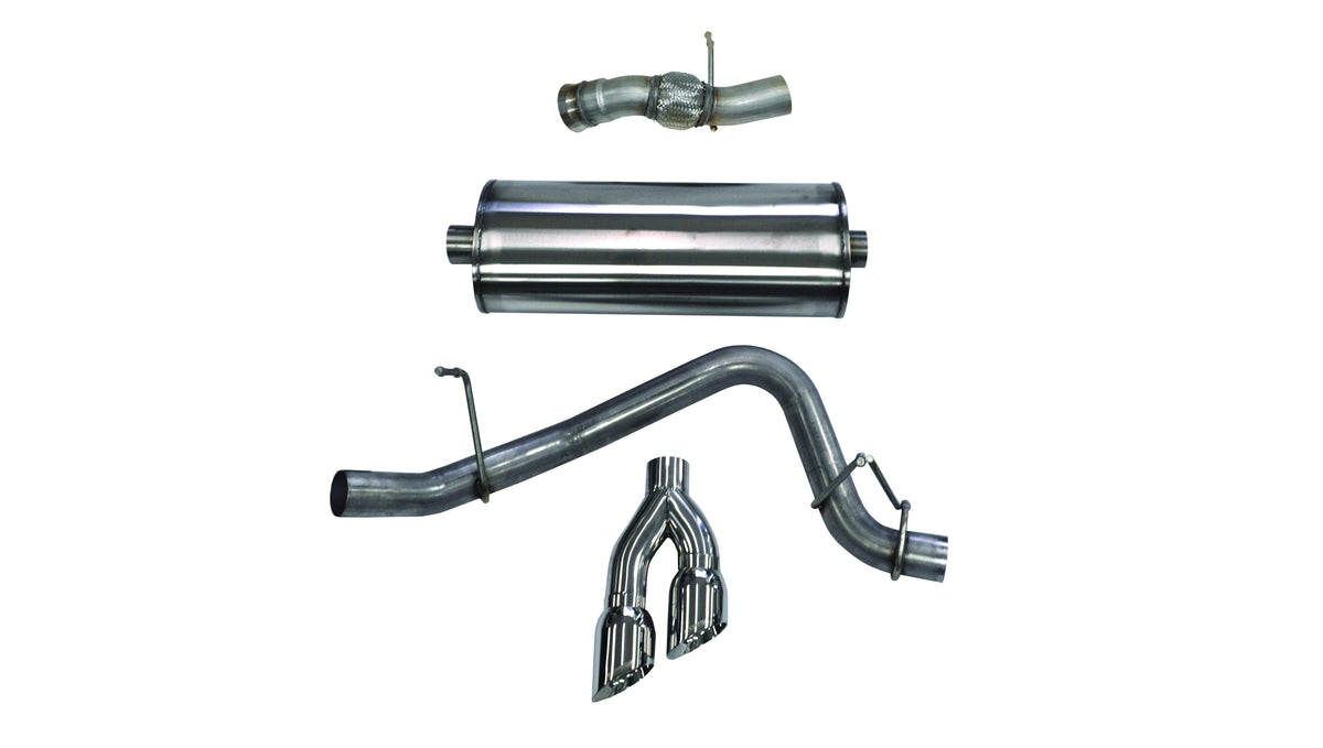 CORSA Sport 3.0 in Cat-Back SSE 4.0 in Twin Tips for 2015-2020 Cadillac Escalade 6.2L V8 (14826)