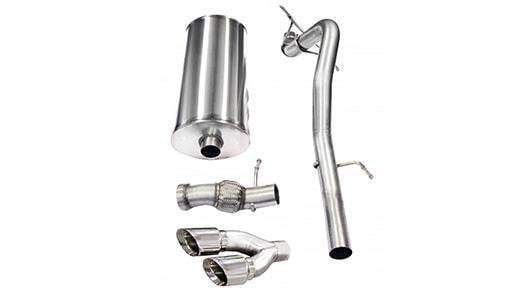CORSA Sport 3.0 in Cat-Back SSE 4.0 in Twin Tips for 2011-2014 Cadillac Escalade 6.2L V8 (14878)