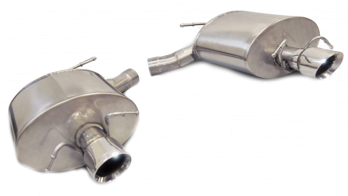 CORSA Sport 2.5 in Axle-Back 3.5 in Single Tips for 2011-2014 Cadillac CTS-V 6.2L V8 - Wagon (14948)