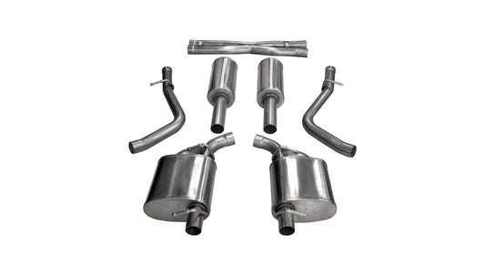 CORSA Xtreme 2.5 in Cat-Back No Tips for 2017+ Non-MDS Active Valve Models (Including Canadian built 300C 5.7L) (14973)