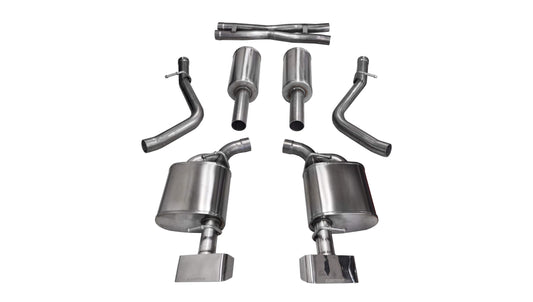 CORSA Xtreme 2.5 in Cat-Back GTX2 Tips for 2015-2016 Dodge Challenger R/T 5.7L V8 (14975)