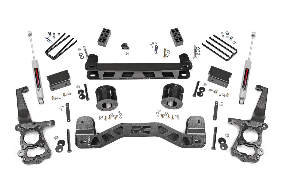 Rough Country 4 Inch Lift Kit | Ford F-150 2WD (2015-2020)