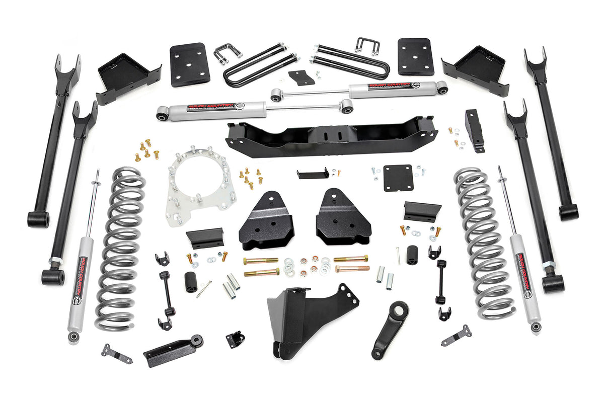 Rough Country 6 Inch Lift Kit | Ford F-250/F-350 Super Duty 4WD (2017-2022)