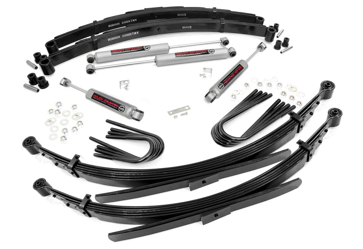 Rough Country 2 Inch Lift Kit | Chevy/GMC 3/4-Ton Suburban/C20/K20 Truck/C25/K25 Truck (73-76)