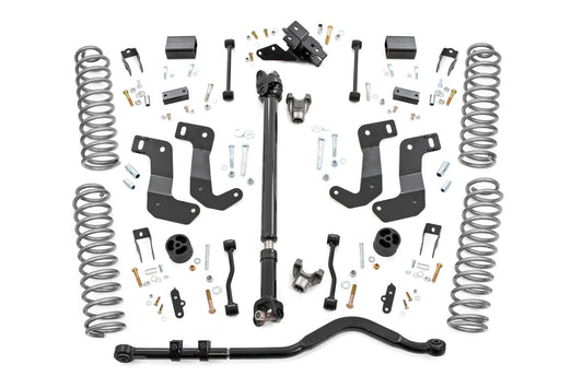 Rough Country 3.5 Inch Lift Kit | C/A Drop | 4-Door | 392 | Jeep Wrangler Unlimited (24-26)