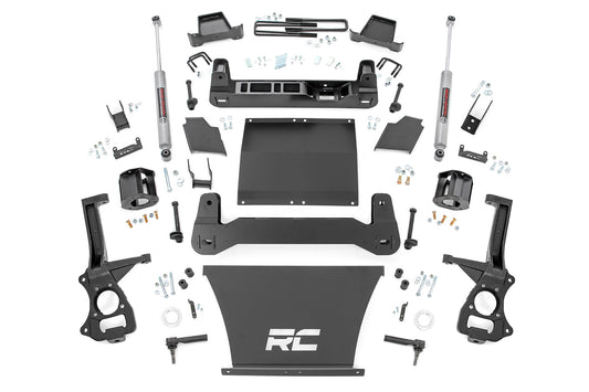Rough Country 4 Inch Lift Kit | AT4/Trailboss | Chevy/GMC 1500 2WD/4WD (19-24)/Silverado 1500 (19-24)