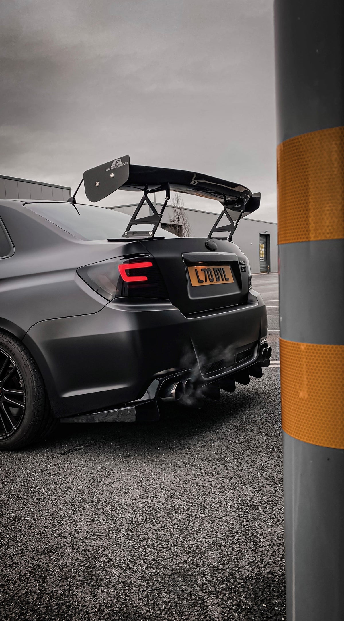 GTC-200  60.5"  Carbon Fiber Adjustable Wing- Subaru STI 2011-2014 SPEC