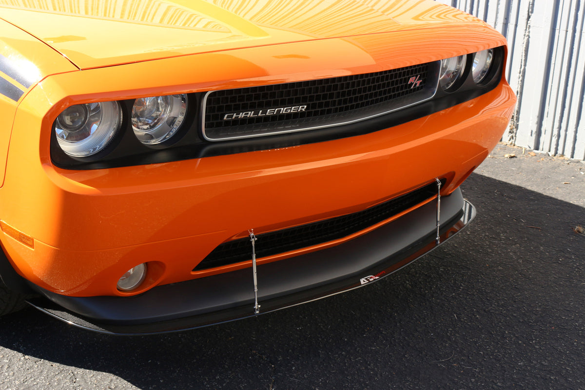 Dodge Challenger RT/ SXT Carbon Fiber Front Wind Splitter 2011 - 2014