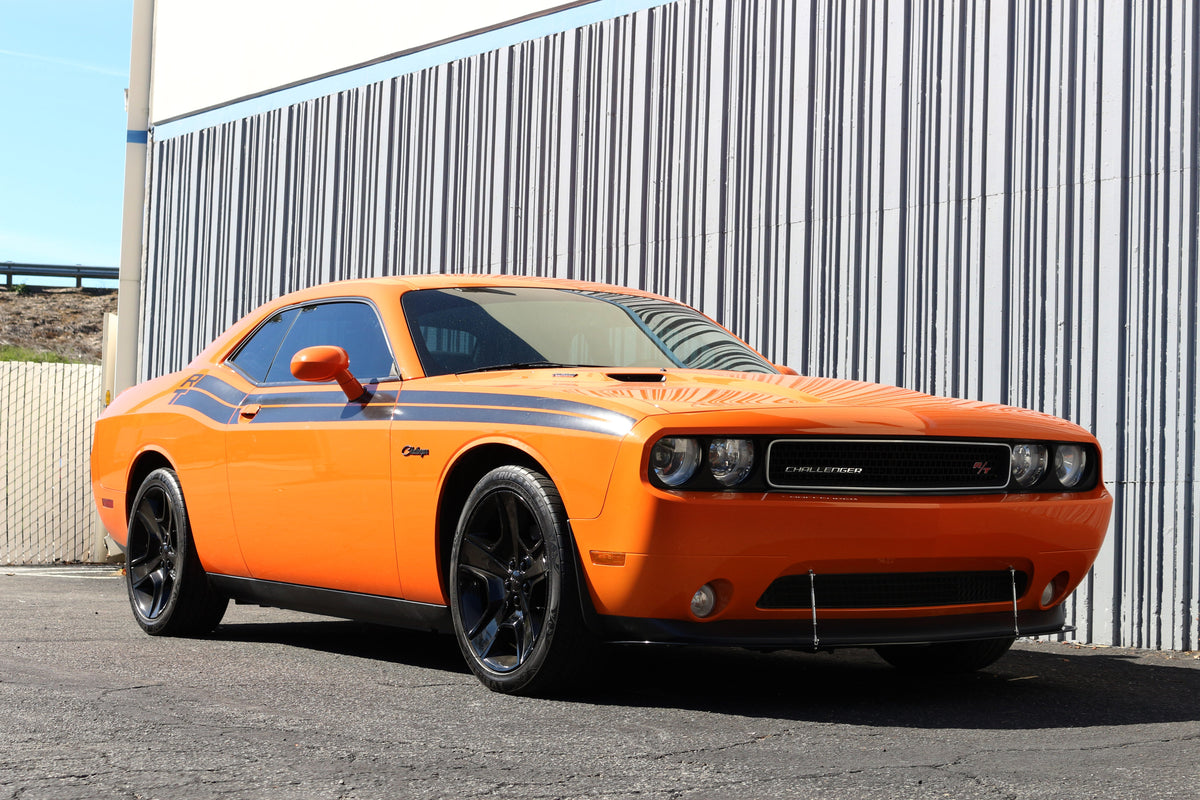 Dodge Challenger RT/ SXT Carbon Fiber Front Wind Splitter 2011 - 2014
