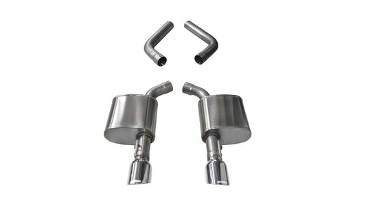 CORSA Sport 2.75 in Axle-Back Single 4.5 in Tips for 2015-2022 Dodge Charger - SRT 392 6.4L V8 (21019)