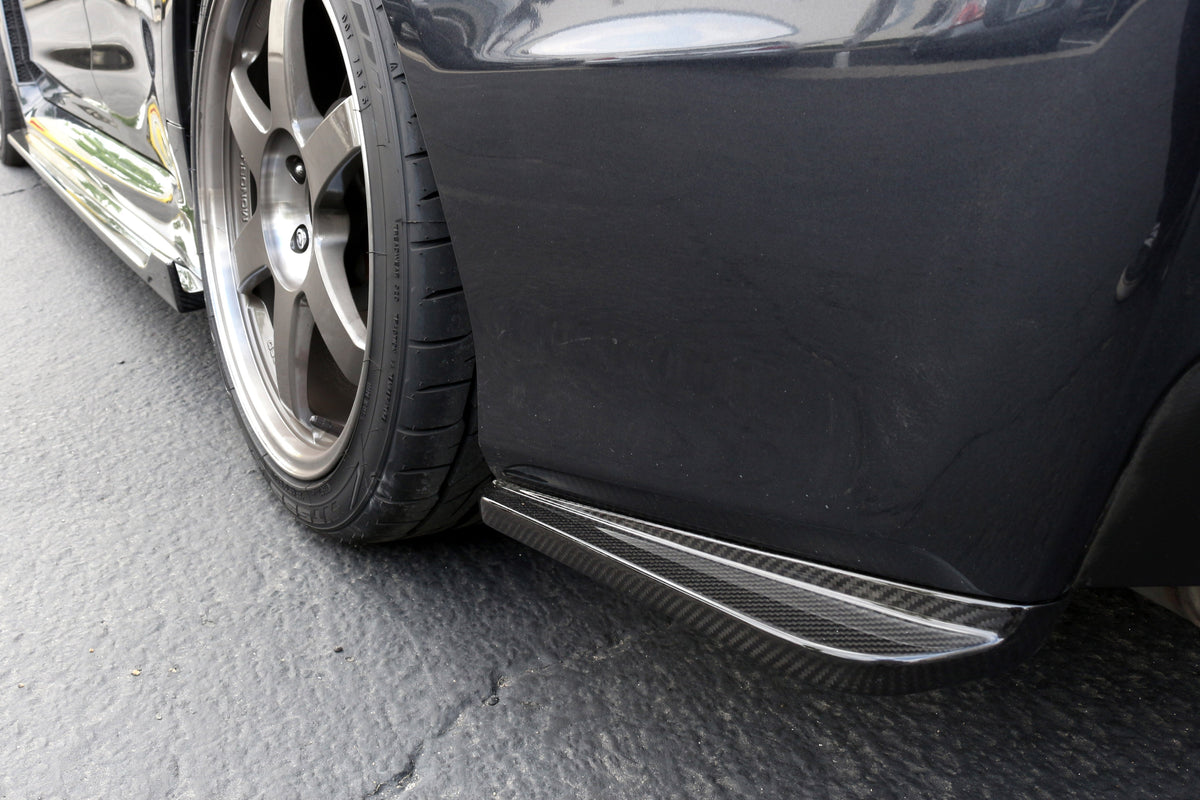 Carbon Fiber Rear Bumper Skirts - 2015-21  Subaru WRX /STI