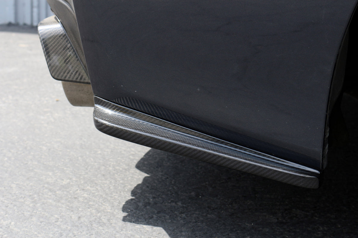 Carbon Fiber Rear Bumper Skirts - 2015-21  Subaru WRX /STI