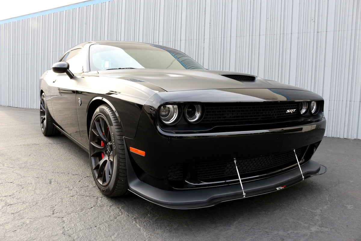 Dodge Challenger Hellcat Carbon Fiber Front Wind Splitter 2015 - 2023