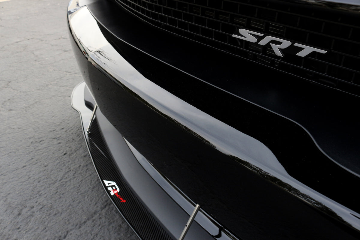 Dodge Challenger Hellcat Carbon Fiber Front Wind Splitter 2015 - 2023