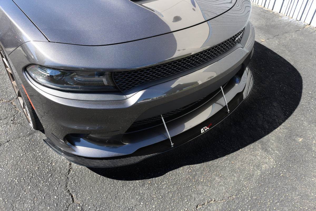Dodge Charger SRT-8/ Hellcat/ Scat Pack Carbon Fiber Front Wind Splitter 2015 - 2019