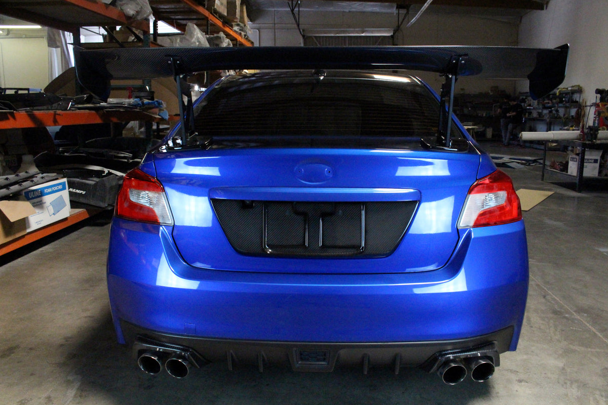 Carbon Fiber License Plate Frame - Subaru WRX/ STI  Sedan 2015-2021