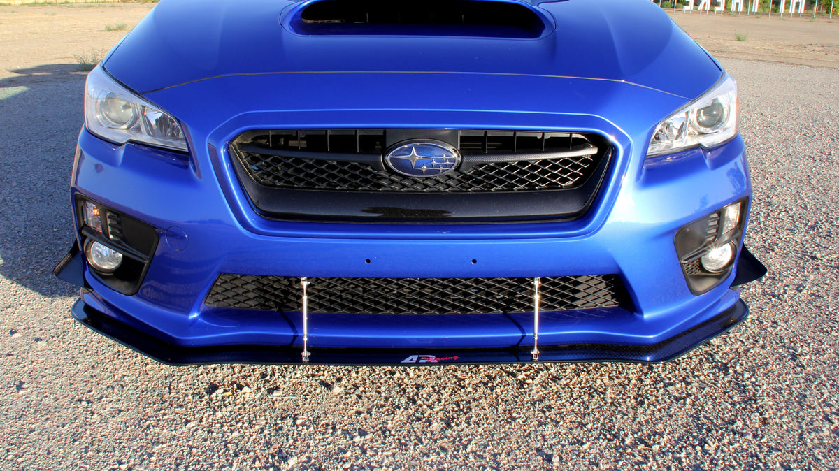 Carbon Fiber Wind Splitter w/ Rods-Subaru WRX 2015-2017 (WRX Only)