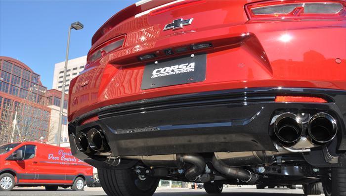 CORSA Xtreme, Sport Axle-Back for 2017-2024 Chevrolet Camaro ZL1 6.2L V8 - Manual & Automatic Transmission (14784)