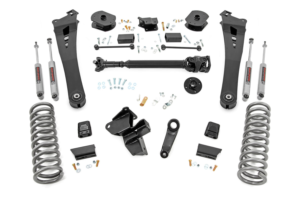 Rough Country 5 Inch Lift Kit | Fr D/S | 10 Bolt T-Case | Ram 2500 4WD (2025-2026)
