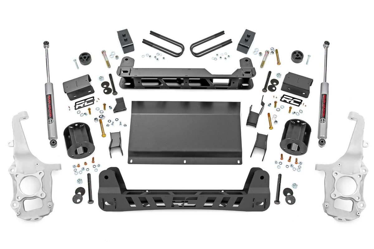 Rough Country 4 Inch Lift Kit | Ford F-150 Tremor 4WD (2021-2026)