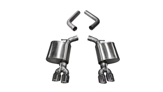 CORSA Sport 2.75 in Axle-Back Twin 3.5 in Tips for 2015-2022 Dodge Challenger SRT 392 6.4L V8 (21020)