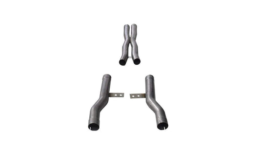 CORSA Res-Delete 2.75 in X-Pipe for 2015-2022 Dodge Charger SRT 392 6.4L V8 (21023)