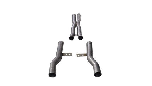 CORSA Res-Delete 2.75 in X-Pipe for 2015-2022 Dodge Challenger 6.4L V8 - SRT 392 (21025)