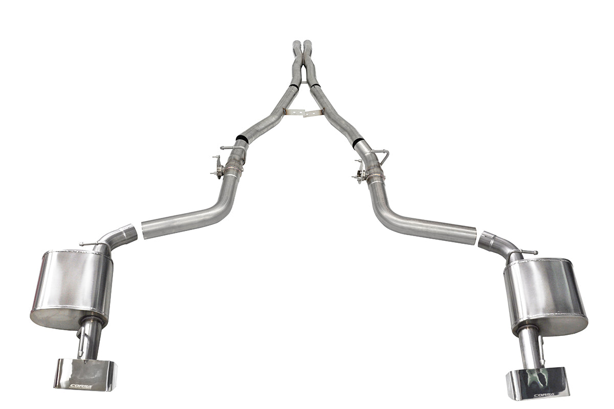CORSA Xtreme Valved 2.75 in Cat-Back GTX2 Tips for 2015-2022 Dodge Challenger 6.4L V8 - SRT 392 (21068)
