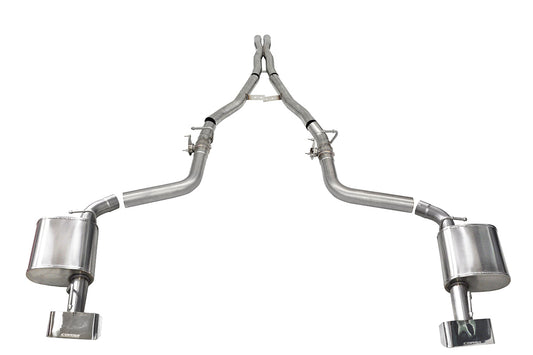 CORSA Xtreme Valved 2.75 in Cat-Back GTX2 Tips for 2015-2022 Dodge Challenger 6.4L V8 - SRT 392 (21068)