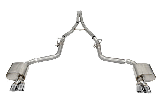 CORSA Xtreme Valved 2.75 in Cat-Back 3.5 in Tips for 2015-2022 Dodge Challenger 6.4L V8 - SRT 392 (21070)