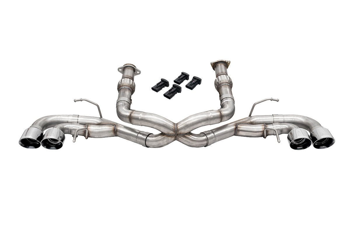 CORSA 3.0 in Cat-Back 4.5 in Pro-Series Tips for 2020-2026 Chevrolet Corvette C8 6.2L V8 - Coupe (Without Factory NPP) (21102)