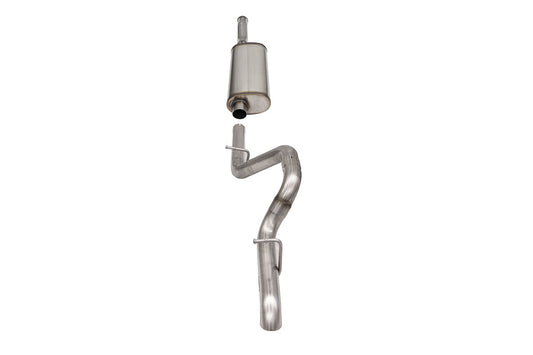 CORSA Sport 2.75 in Cat-Back Turn Down for 2018-2024 Jeep Wrangler JLU 3.6L V6 (21123)