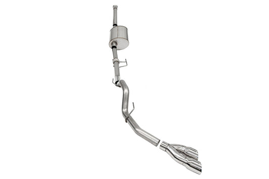 CORSA Sport 3.0 in Cat-Back Single Side Exit for 2021-2024 Ford F-150 EcoBoost 3.5L Turbo - SuperCrew with 6.5 FT Bed 157.2" Wheelbase (21169)