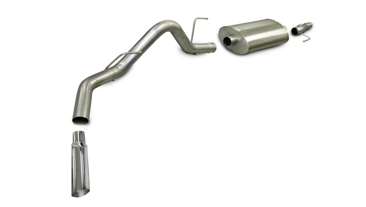 CORSA Sport 3.0 in Cat-Back SSE 4.0 in Single Tip for 2005-2008 Ford F-150 5.4L V8 - SuperCrew/5.5' Bed (24300)