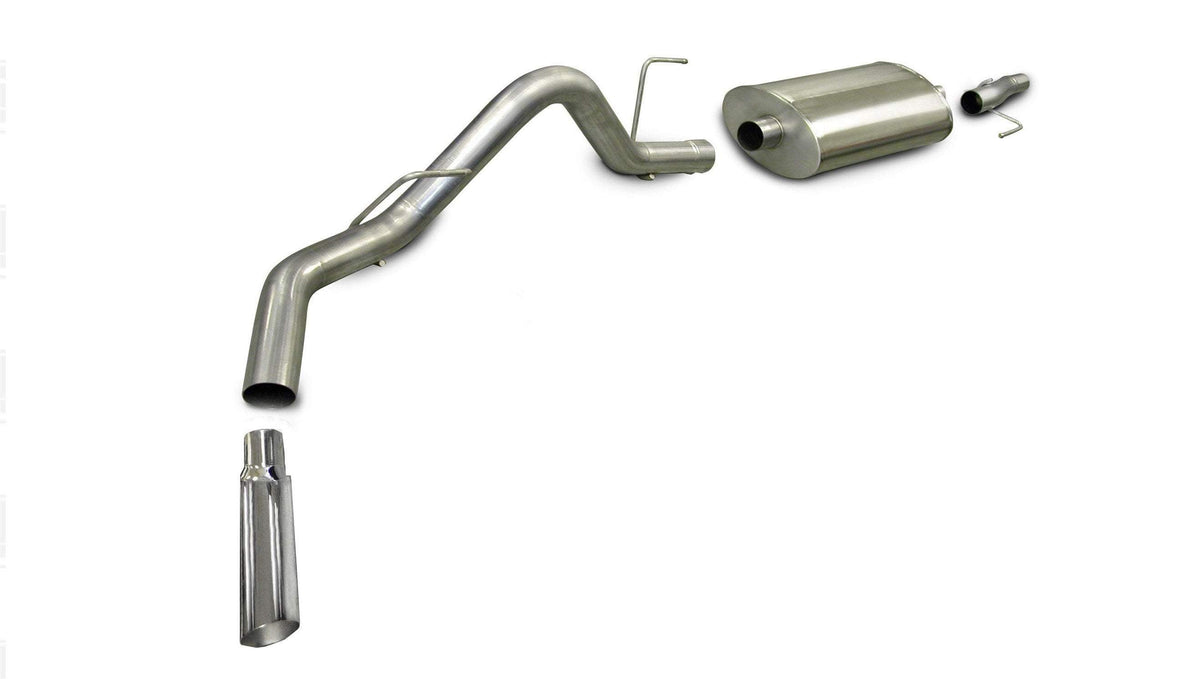 CORSA Sport 3.0 in Cat-Back SSE 4.0 in Single Tip for 2006-2008 Ford F-150 5.4L V8 - SuperCrew/6.5' Bed (24383)