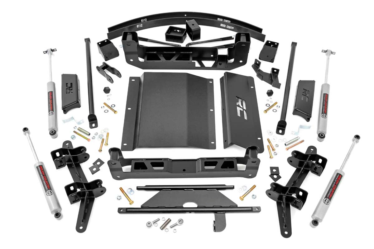 Rough Country 6 Inch Lift Kit | Chevy/GMC K1500 Truck/SUV 4WD (1988-1999)