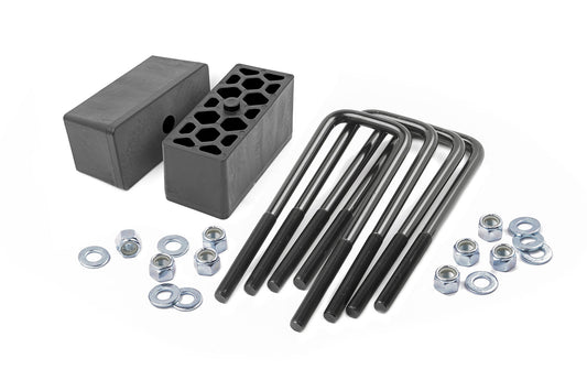 Rough Country 2.5 Inch Block & U-Bolt Kit | Chevy/GMC 1500 (99-25)