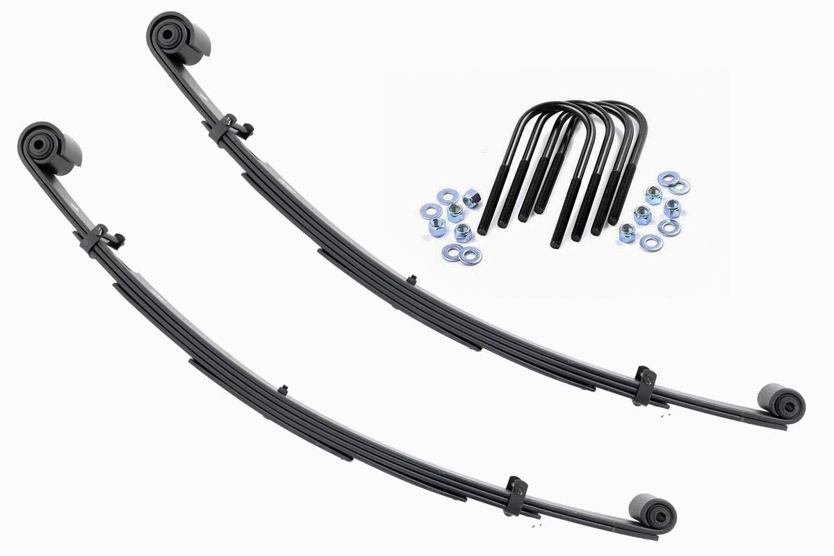 Rough Country Front Leaf Springs | 2.5" Lift | Pair | Ford Excursion/F-250 Super Duty/F-350 Super Duty 4WD