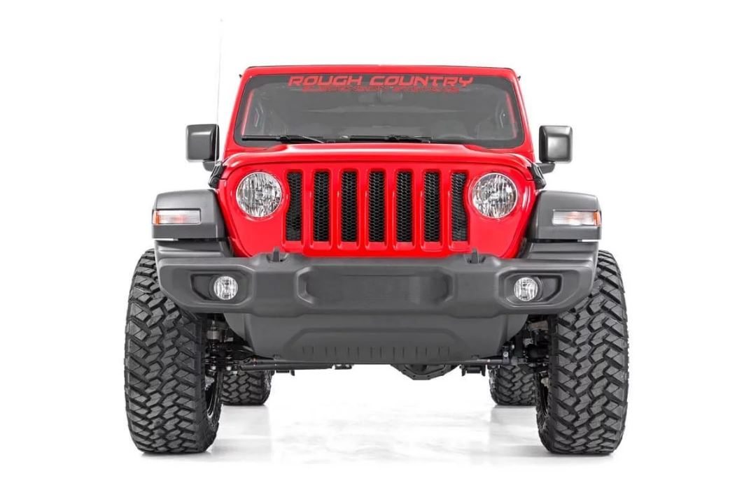 Rough Country 2.5 Inch Lift Kit | 4-Door | Jeep Wrangler Unlimited JL 4WD (18-23)
