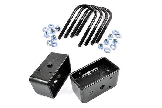Rough Country 3 Inch Block & U-Bolt Kit | Ford Bronco 4WD (1978-1979)